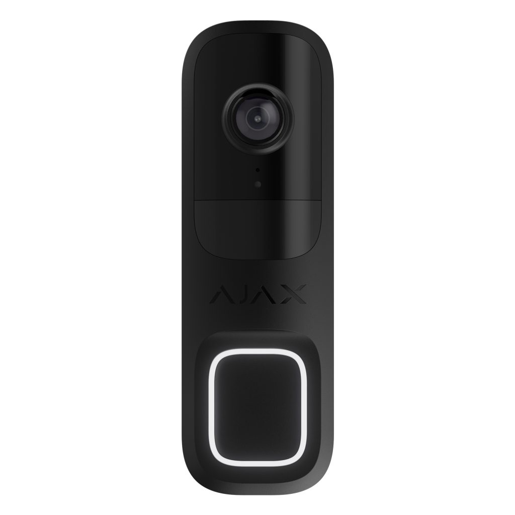 Ajax DoorBell AI Video Door Bell - Black (66391)