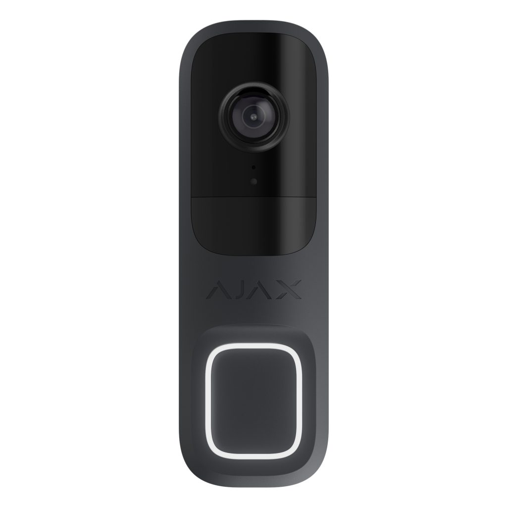 Ajax DoorBell AI Video Door Bell - Graphite (66392)
