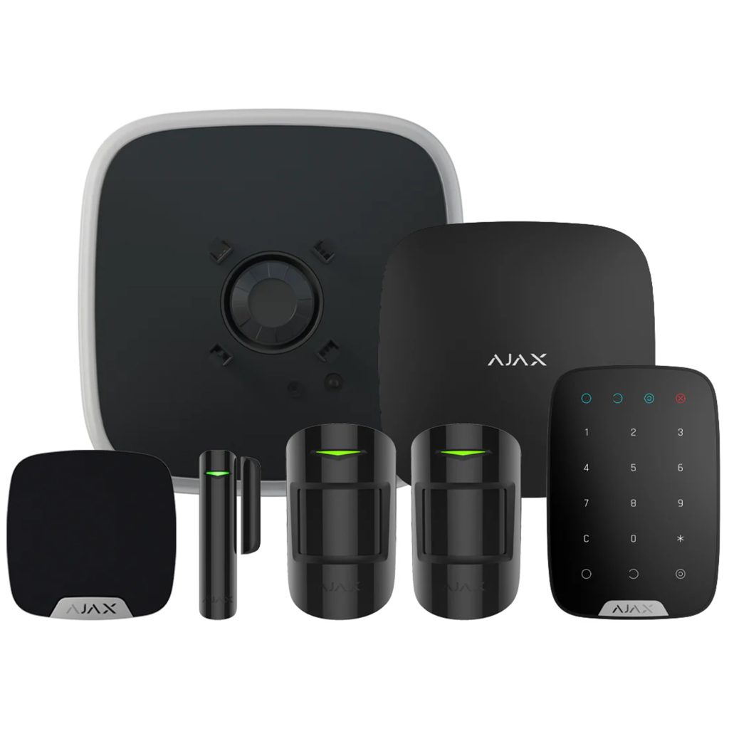 Ajax Superior Hub2 Plus Wireless Alarm Kit 18 S - Black (107112)