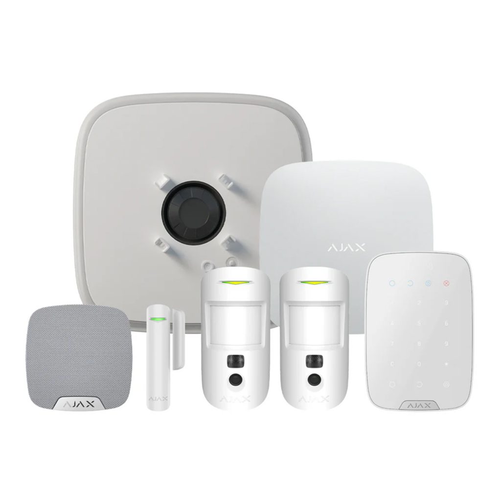 Ajax Superior Hub2 Plus Wireless Alarm Kit 15 S - White (109852)