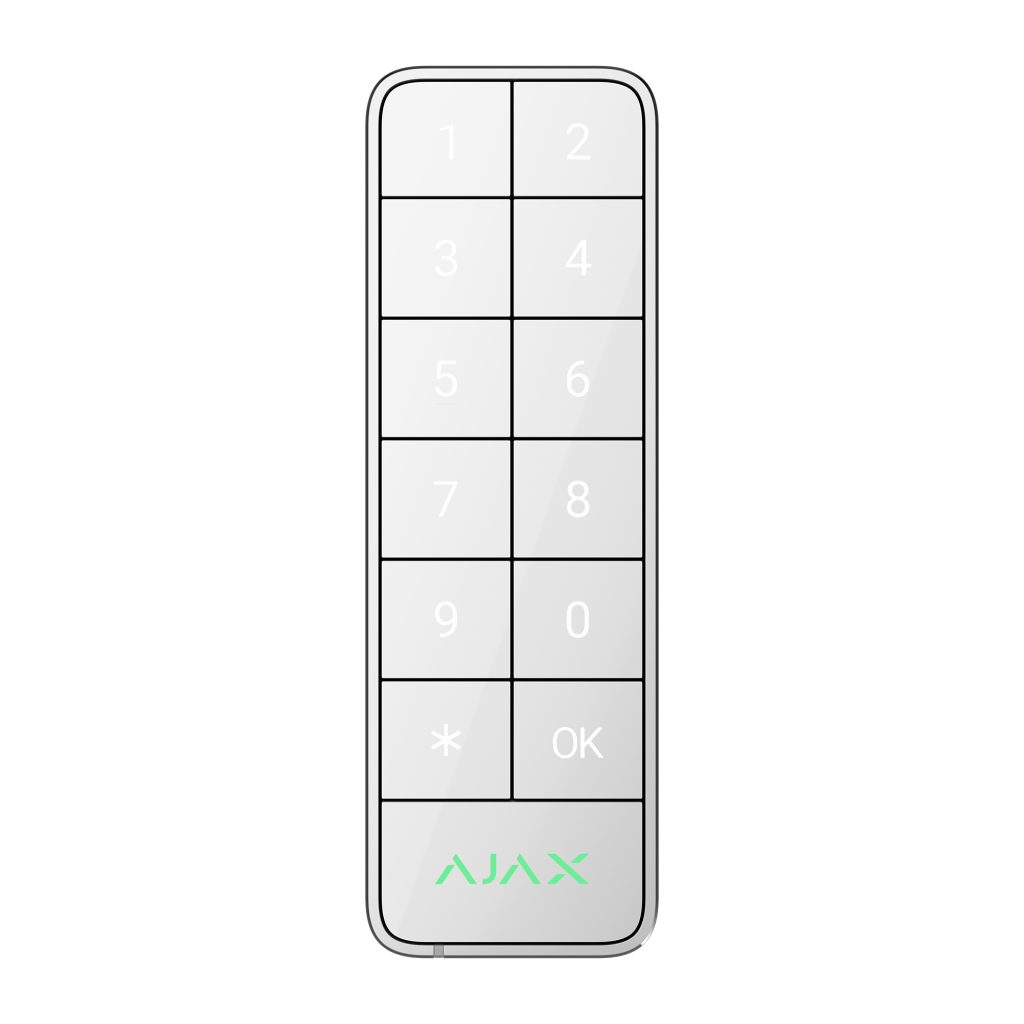 Ajax Superior KeyPad Outdoor Fibra, White (117759)