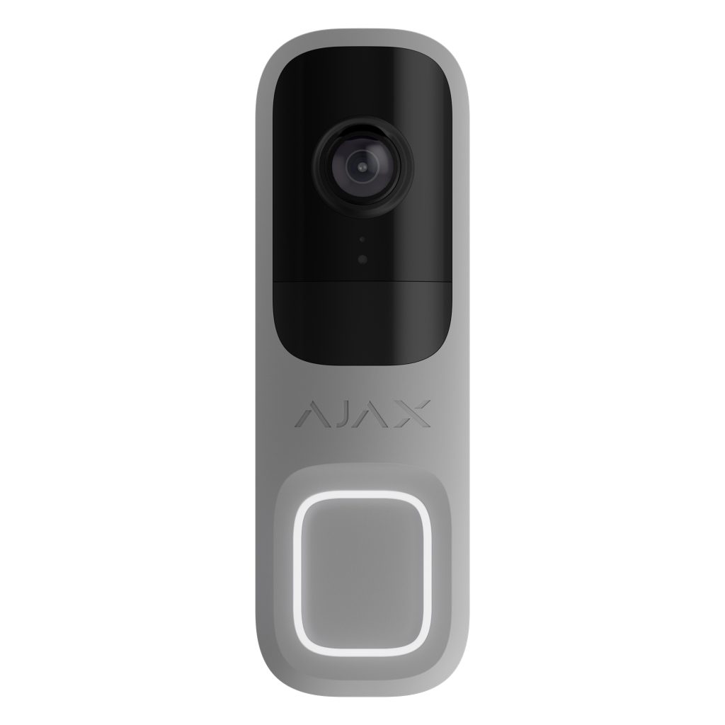 Ajax DoorBell AI Video Door Bell - Grey (66393)