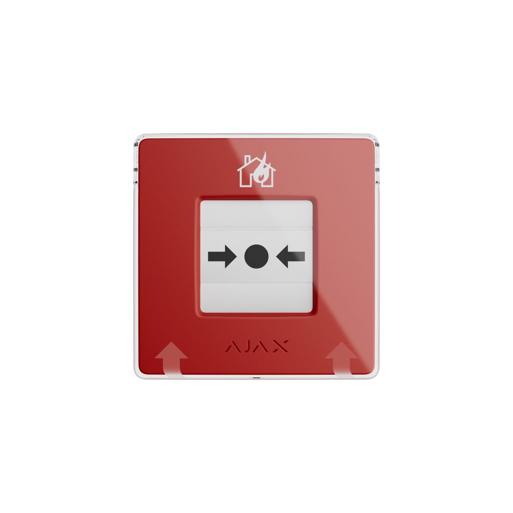 Ajax ManualCallPoint Jeweller, Red (60815)