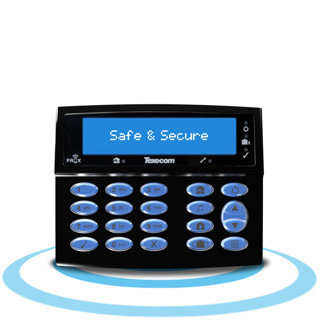 Texecom Premier Elite Midnight Black LCDLP-W (GCE-0006)