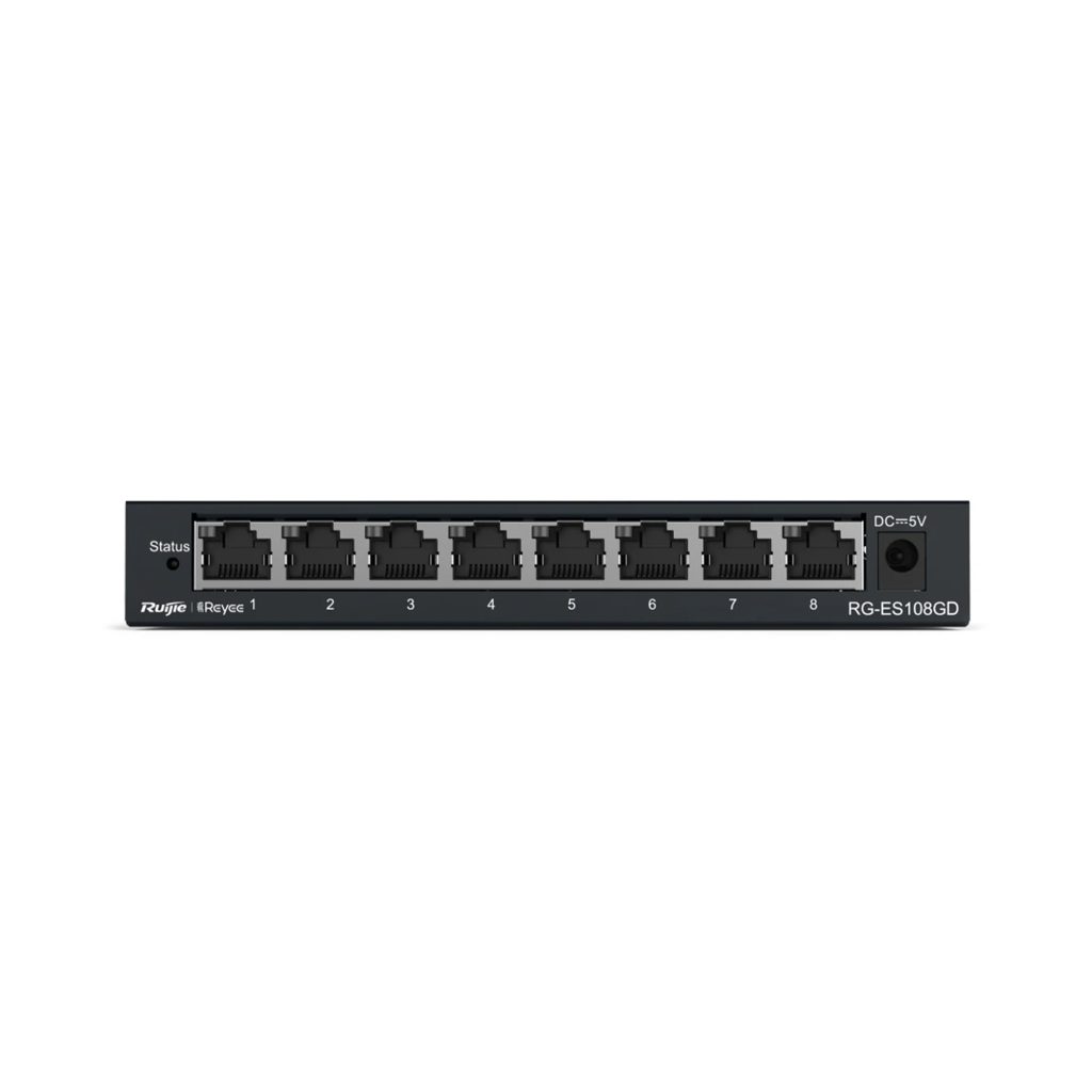 Ruijie Reyee 8 Port Gigabit Unmanaged Desktop Switch (RG-ES108GD)