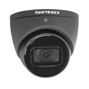 SPRO 5MP HDCVI Fixed Lens Turret With Built-In Microphone and POC