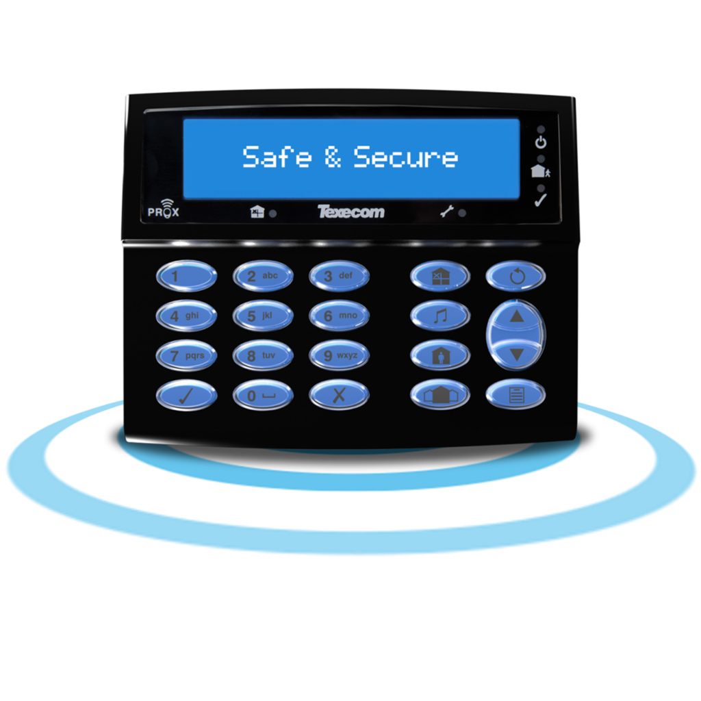 Texecom Premier Elite LCDLP, Midnight Black (DBD-0200)
